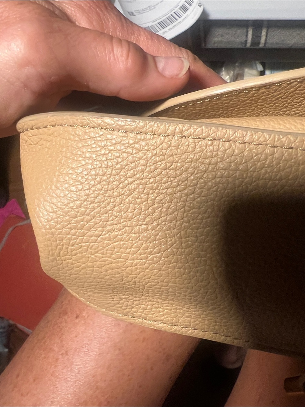 Chloe mini Marcie bag. Leather Satchel with Gold Hardware - Picture 11 of 16